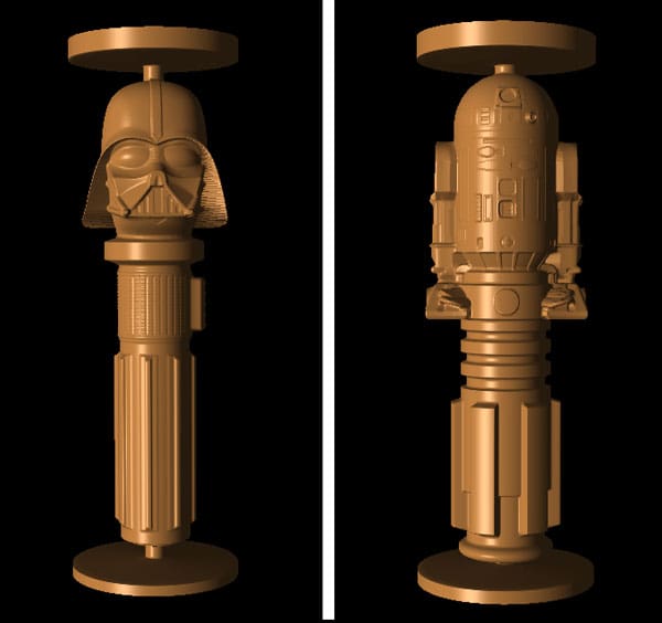 Dark Vader and R2-Beer2